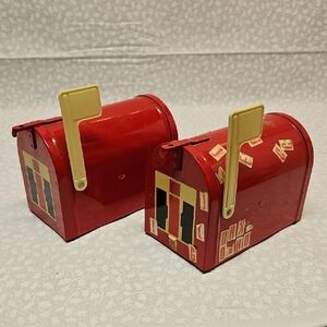 Vintage IH International Harvester Pressed Steel/Metal Banks